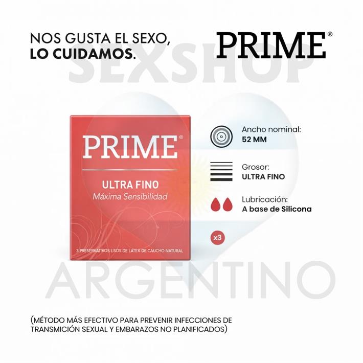 Preservativo Prime Ultrafino